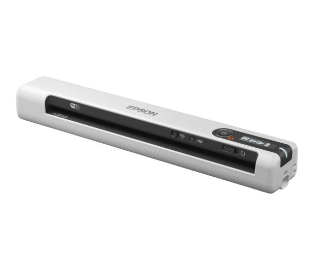EPSON Skaner przenośny DS-80W WiFi/USB/4spp/AKU/300g B11B253402 - 499084 - zdjęcie 2